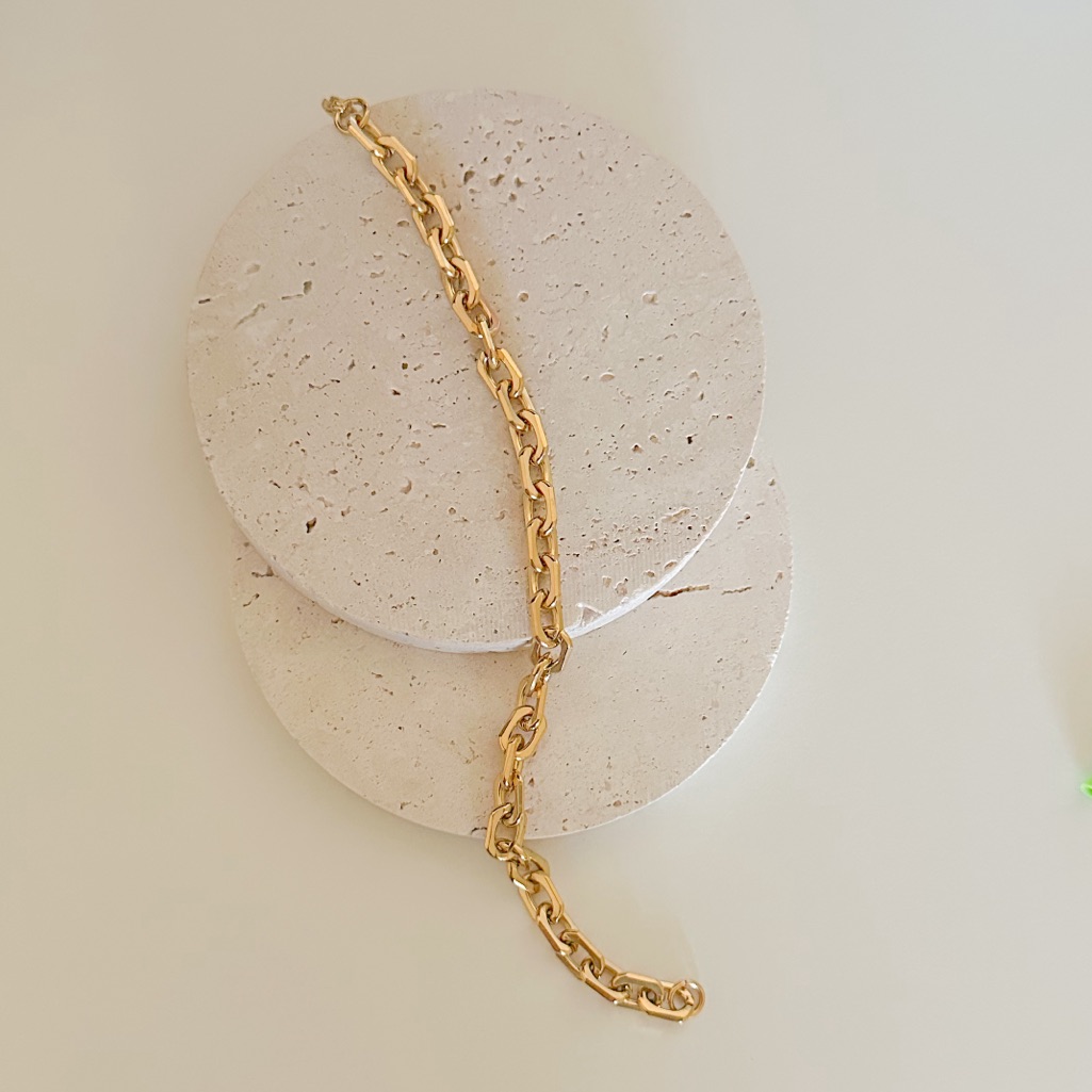 18k Gold Plated Vintage Style Bracelet